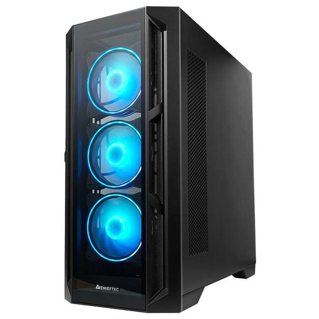 CHIEFTEC APEX A-RGB gaming chassis E-ATX Black