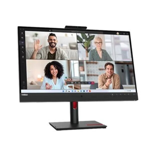 LENOVO T27hv-30 27inch IPS 2560x1440 16:9 75Hz 300cd/m2 4ms HDMI DP DP USB-C 3.2 G1 4xUSB 3.2 G1 USB-C 3.2 G1 RJ45 2x5W Raven Black