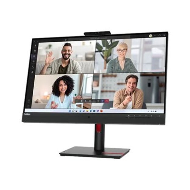 LENOVO T27hv-30 27inch IPS 2560x1440 16:9 75Hz 300cd/m2 4ms HDMI DP DP USB-C 3.2 G1 4xUSB 3.2 G1 USB-C 3.2 G1 RJ45 2x5W Raven Black