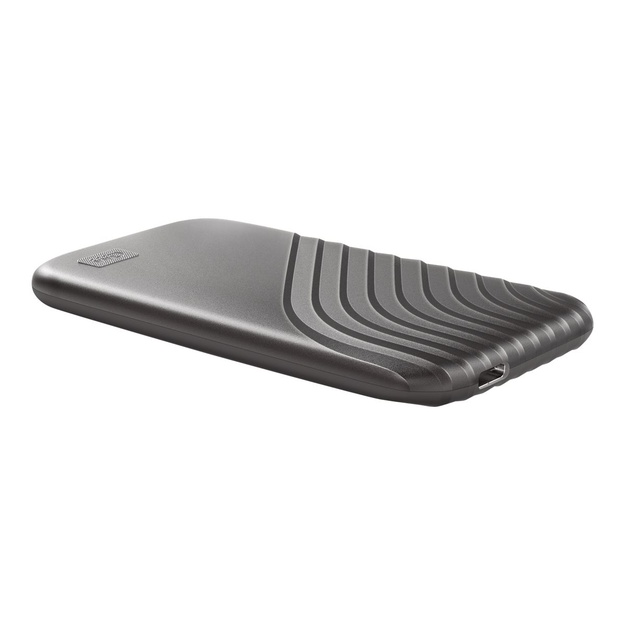 External SSD|WESTERN DIGITAL|My Passport|2TB|USB-C|Write speed 1000 MBytes/sec|Read speed 1050 MBytes/sec|WDBAGF0020BGY-WESN