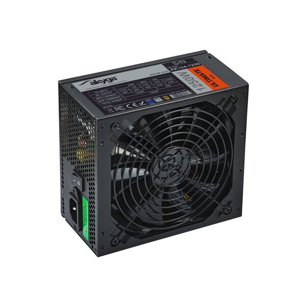 AKYGA AK-U4-1250 Ultimate ATX Power Supply 1250W 80 PLUS Gold bitcoin miner