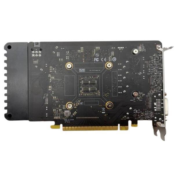 Graphics Card|BIOSTAR|NVIDIA GeForce GTX 1650|4 GB|GDDR6|128 bit|PCIE 4.0 16x|GPU 1410 MHz|Dual Slot Fansink|1xDVI-D|1xHDMI|1xDisplayPort|VN1656XF41
