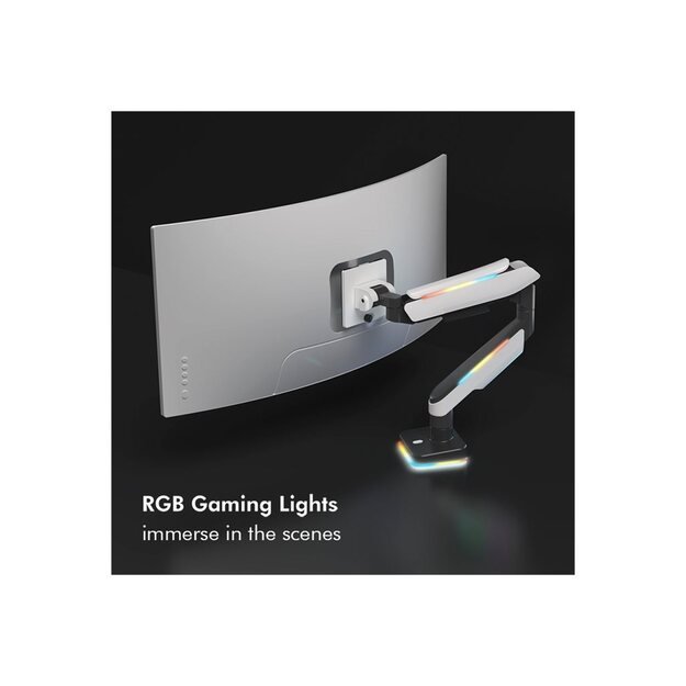 LOGILINK BP0162 Monitor mount 17-49inch gaming gas spring 34