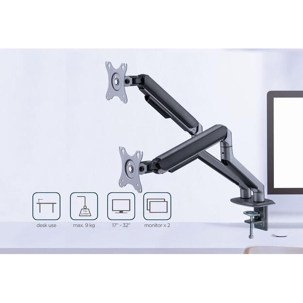DISPLAY ACC MOUNTING ARM/17-32  MA-DA2-05 GEMBIRD