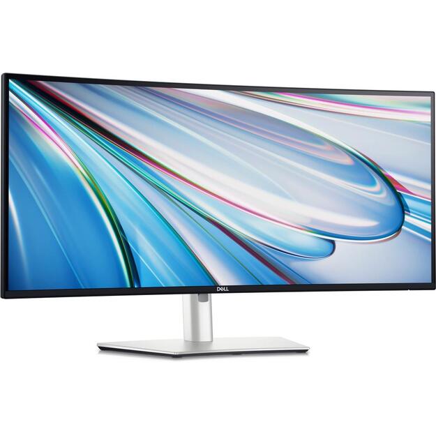 LCD Monitor|DELL|U3425WE|34 |Curved/21 : 9|Panel IPS|3440x1440|21:9|120 Hz|Matte|8 ms|Speakers|Swivel|Height adjustable|Tilt|Colour Silver|210-BMDW