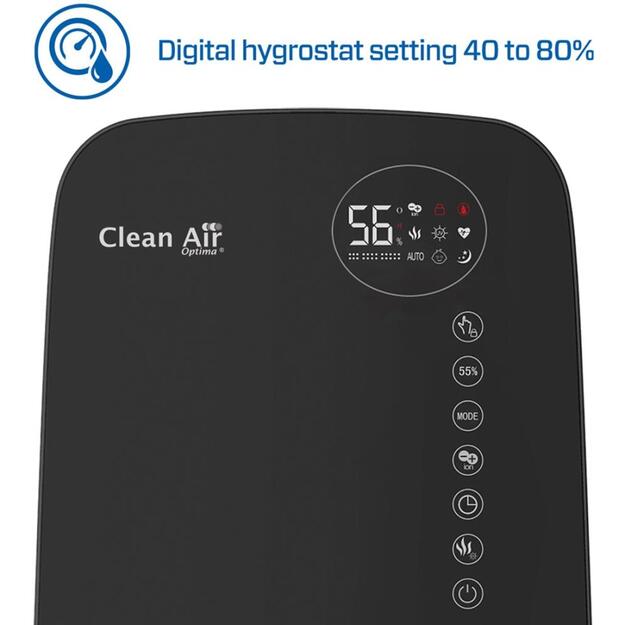 HUMIDIFIER WITH IONIZER/CA-607BSMART CLEAN AIR OPTIMA