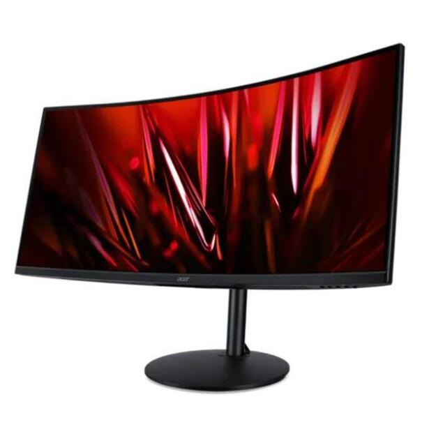 LCD Monitor|ACER|XZ342CUS3BMIIP|34 |Gaming/Curved/21 : 9|Panel VA|3440x1440|21:9|180 hz|Matte|1 ms|Speakers|Swivel|Height adjustable|Tilt|Colour Black|UM.CX2EE.301