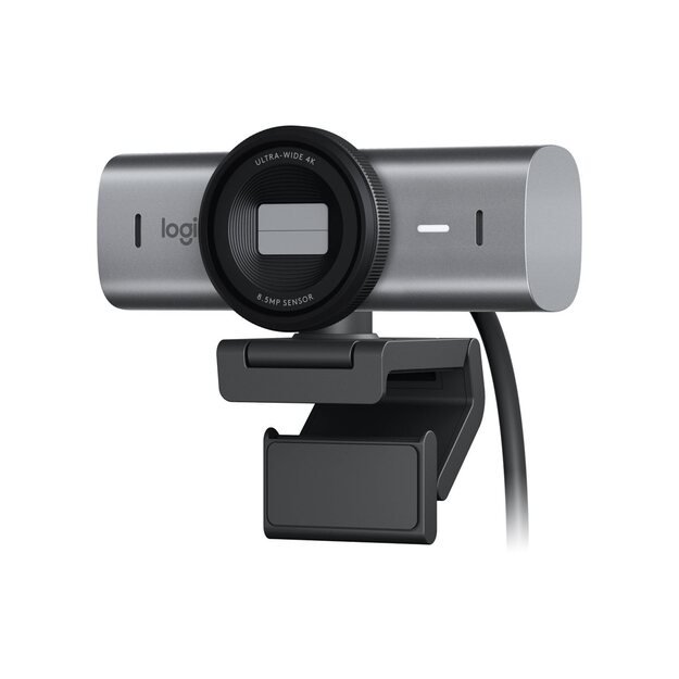 LOGITECH MX Brio 705 for Business Webcam colour 8.5 MP 4096 x 2160 audio wired USB-C 10