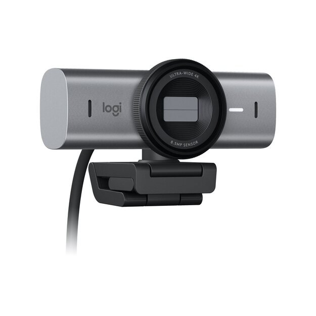 LOGITECH MX Brio 705 for Business Webcam colour 8.5 MP 4096 x 2160 audio wired USB-C 13