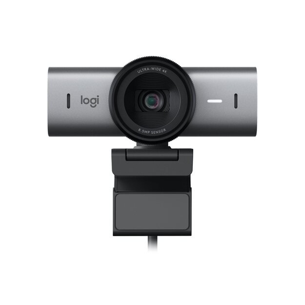 LOGITECH MX Brio 705 for Business Webcam colour 8.5 MP 4096 x 2160 audio wired USB-C 11