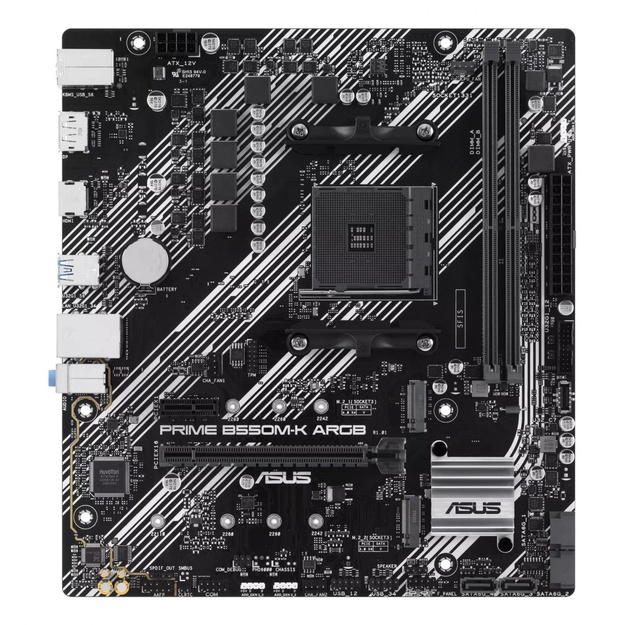 MB AMD B550 SAM4 MATX/PRIME B550M-K ARGB ASUS