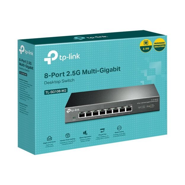 Switch|TP-LINK|TL-SG108-M2|Desktop/pedestal|TL-SG108-M2