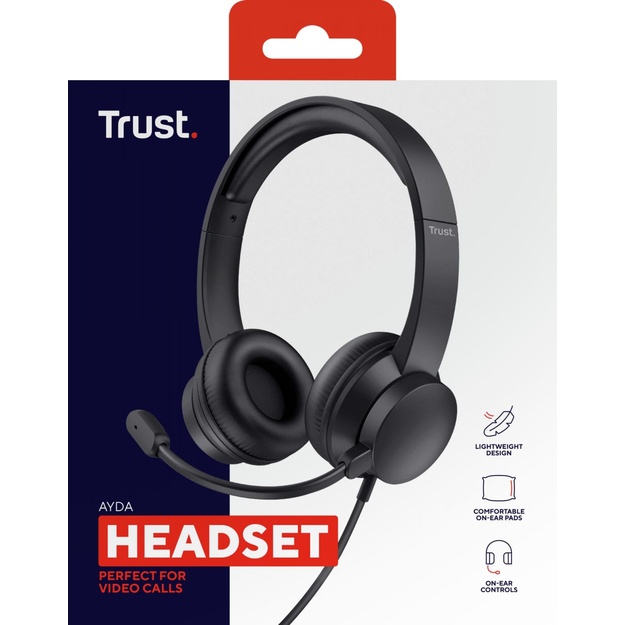 HEADSET AYDA PC USB/25087 TRUST
