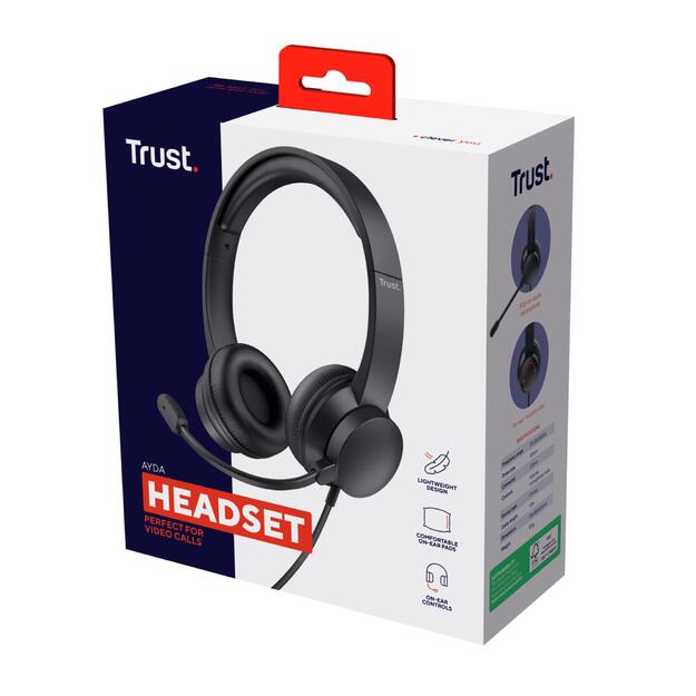 HEADSET AYDA PC USB/25087 TRUST 13