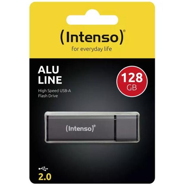 MEMORY DRIVE FLASH USB2 128GB/ANTHRACITE 3521495 INTENSO