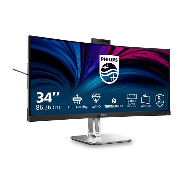 PHILIPS 34B2U6603CH 34inch Curved 3440x1440 2xHDMI DP USB