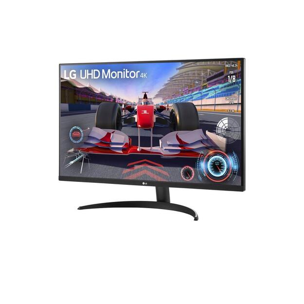 LCD Monitor|LG|31.5 |4K|Panel VA|3840x2160|16:9|4 ms|Speakers|Swivel|Pivot|Height adjustable|Tilt|Colour Black|32UR550-B