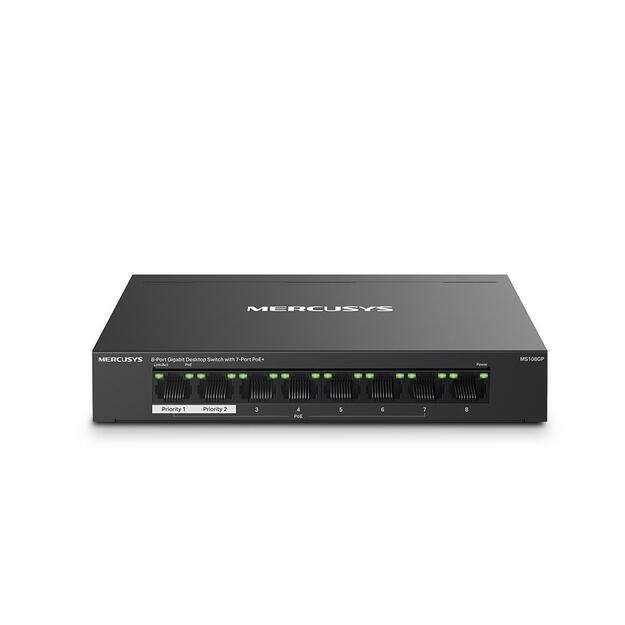 NET SWITCH 8PORT 10/100/1000M/MS108GP MERCUSYS