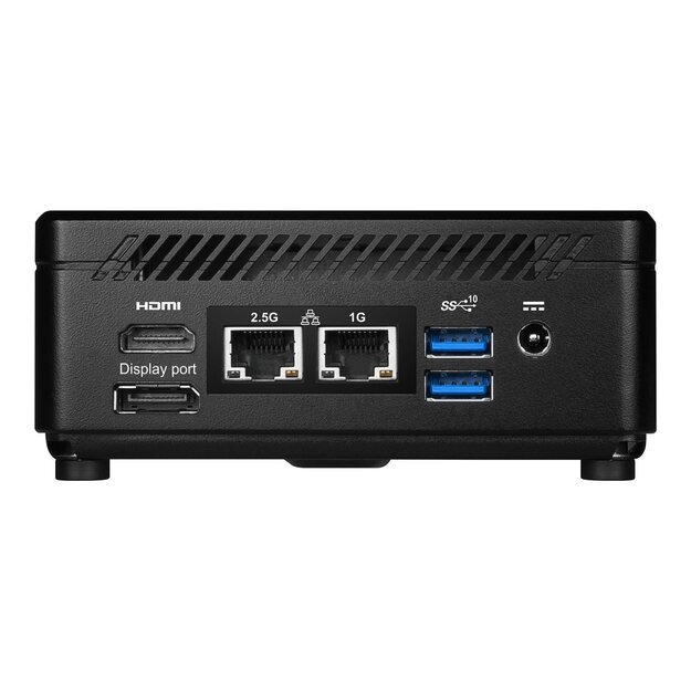 MSI Cubi 5 12M-003BEU Intel Core i3-1215U Max 64GB RAM M.2 2.5inch no HDD Integrated Graphics Air Cooling 2YW