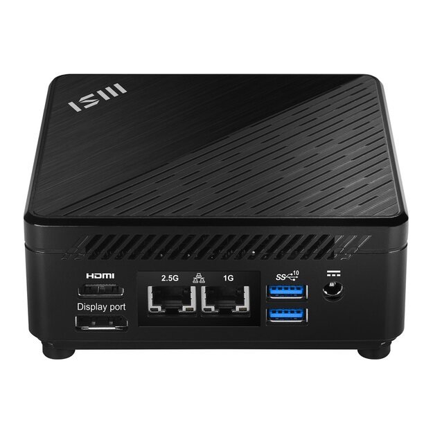 MSI Cubi 5 12M-003BEU Intel Core i3-1215U Max 64GB RAM M.2 2.5inch no HDD Integrated Graphics Air Cooling 2YW