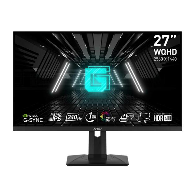 LCD Monitor|MSI|G274QPX|27 |Gaming|Panel IPS|2560x1440|16:9|240Hz|Matte|1 ms|Swivel|Pivot|Height adjustable|Tilt|Colour Black|G274QPX