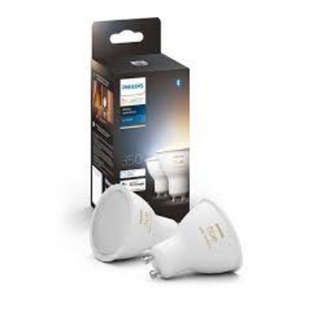LIGHT BULB GU10 HUE WHITE/2PACK 929003666702 PHILIPS