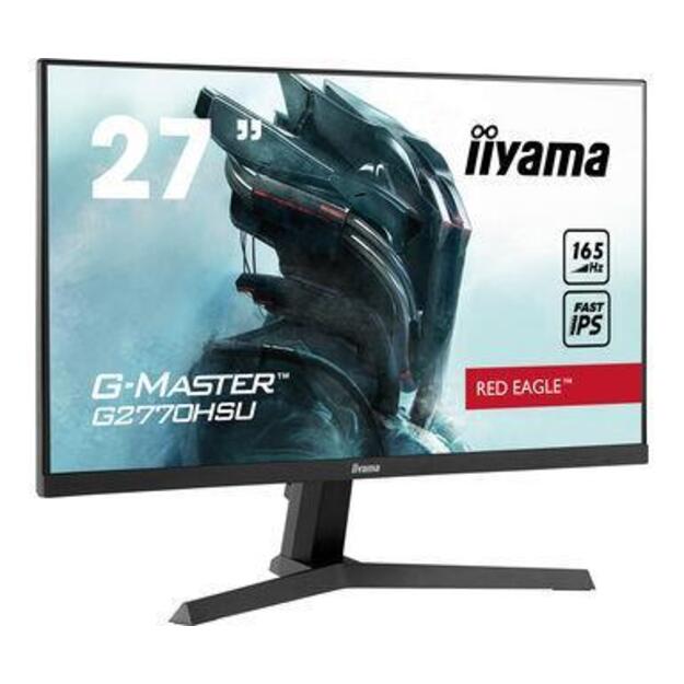 LCD Monitor|IIYAMA|G2770HSU-B1|27 |Gaming|Panel IPS|1920x1080|16:9|Matte|0.8 ms|Speakers|Tilt|Colour Black|G2770HSU-B1