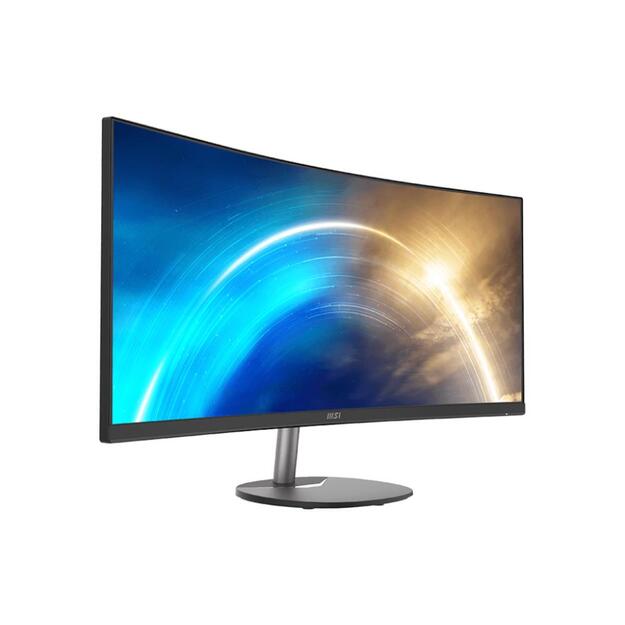 LCD Monitor|MSI|PRO MP341CQ|34 |Business/Curved/21 : 9|Panel VA|3440x1440|21:9|100Hz|Matte|4 ms|Speakers|Tilt|PROMP341CQ