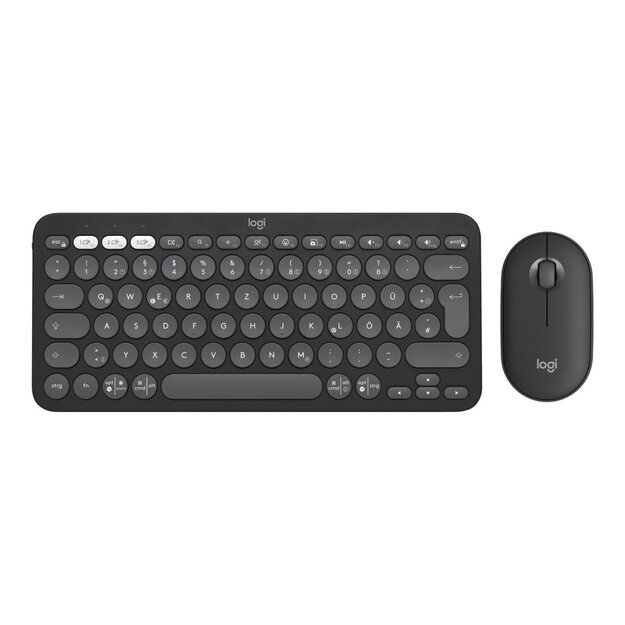 LOGITECH Pebble 2 Combo TONAL GRAPHITE (US) INTL 2.4GHZ/BT UNIVERSAL