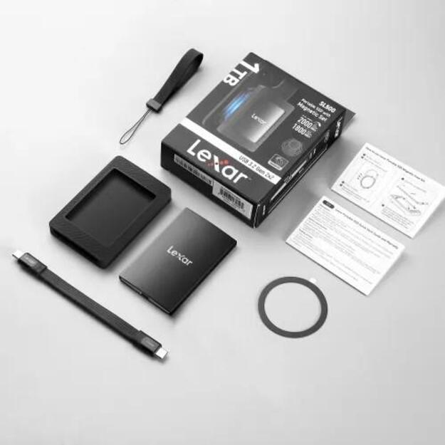 SSD USB3.2 1TB EXT. MAGNETIC/LSL500M001T-RNBNG LEXAR