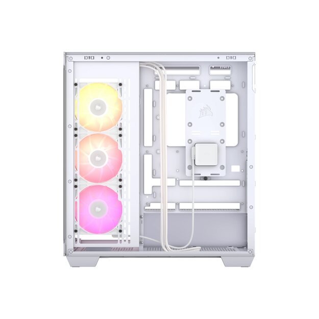 CORSAIR iCUE LINK 3500X RGB Tempered Glass Mid-Tower PC Case White