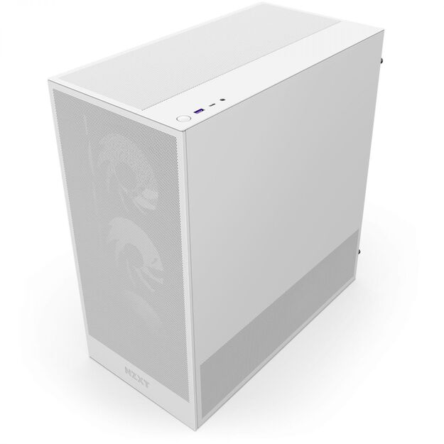 NZXT PC case H5 Flow RGB 2024 midi tower white 5