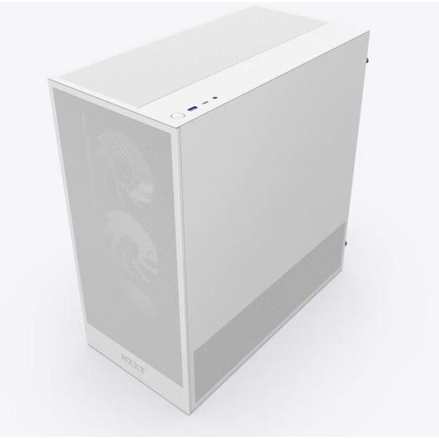NZXT PC case H5 Flow RGB 2024 midi tower white 2