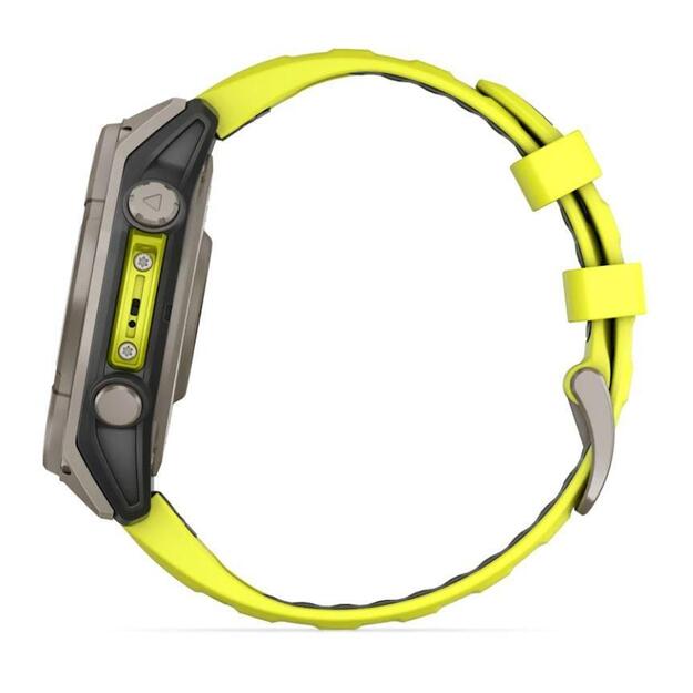 SMARTWATCH FENIX 8 SAPP. SOLAR/YELLOW 010-02907-21 GARMIN