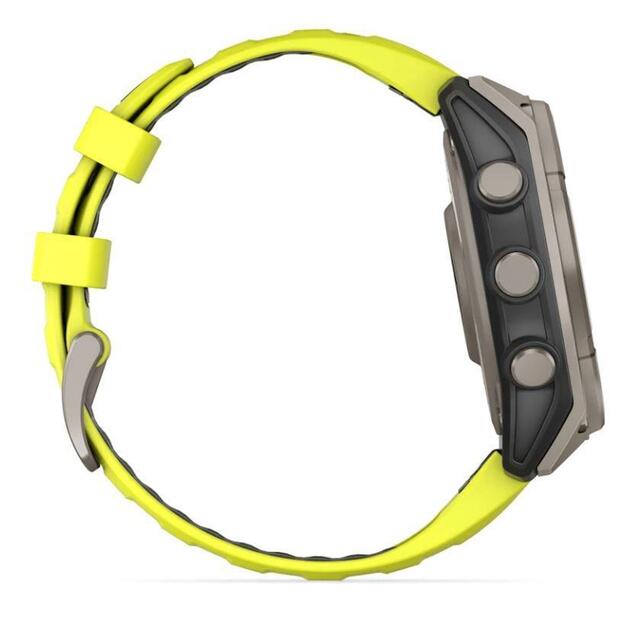 SMARTWATCH FENIX 8 SAPP. SOLAR/YELLOW 010-02907-21 GARMIN