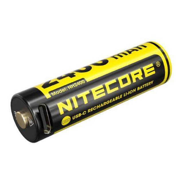 BATTERY RECH. LI-ION 1.5V/NH2400 NITECORE