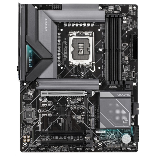 Mainboard|GIGABYTE|Intel B860 Express|LGA1851|ATX|Memory DDR5|Memory slots 4|3xPCI-Express 16x|3xM.2|1xHDMI|1xDisplayPort|1xAudio-In|1xAudio-Out|1xMicrophone|4xUSB 2.0|1xUSB 3.2|1xUSB-C|1xPS/2|1xRJ45|B860EAGLEWIFI6E1.0