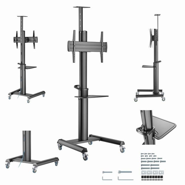 TV SET ACC FLOOR STAND 37-70 /TVS-70T-02 GEMBIRD