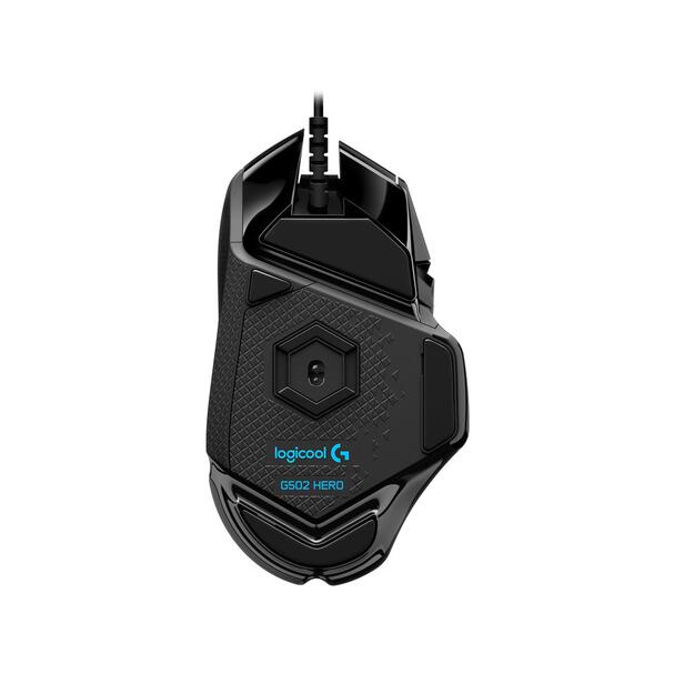 MOUSE USB OPTICAL G502 HERO/BLACK 910-005471 LOGITECH 20