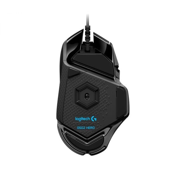 MOUSE USB OPTICAL G502 HERO/BLACK 910-005471 LOGITECH 22