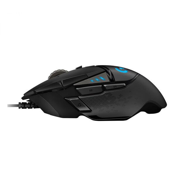 MOUSE USB OPTICAL G502 HERO/BLACK 910-005471 LOGITECH 23
