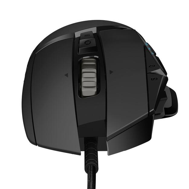 MOUSE USB OPTICAL G502 HERO/BLACK 910-005471 LOGITECH 7