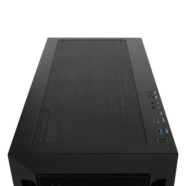 Case|CHIEFTEC|APEX LUMO|Tower|ATX|EATX|MicroATX|MiniITX|Colour Black|GA-01B-L-OP