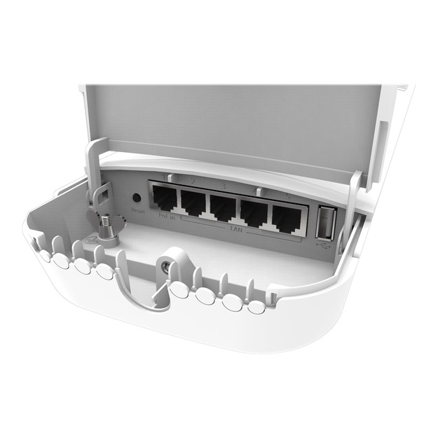 MIKROTIK RBOmniTikPG-5HacD OmniTIK 5 PoE ac CPE 5GHz 5x RJ45 1000Mb/s Access Point