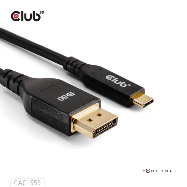 CABLE USB-C TO DP 1M/M/M CAC-1559 CLUB3D