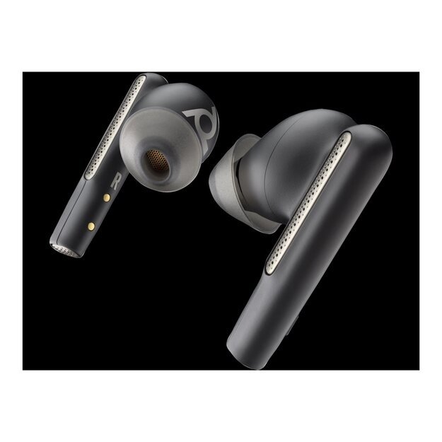 HP Poly Voyager Free 60 UC Carbon Black Earbuds +BT700 USB-A Adapter +Basic Charge Case