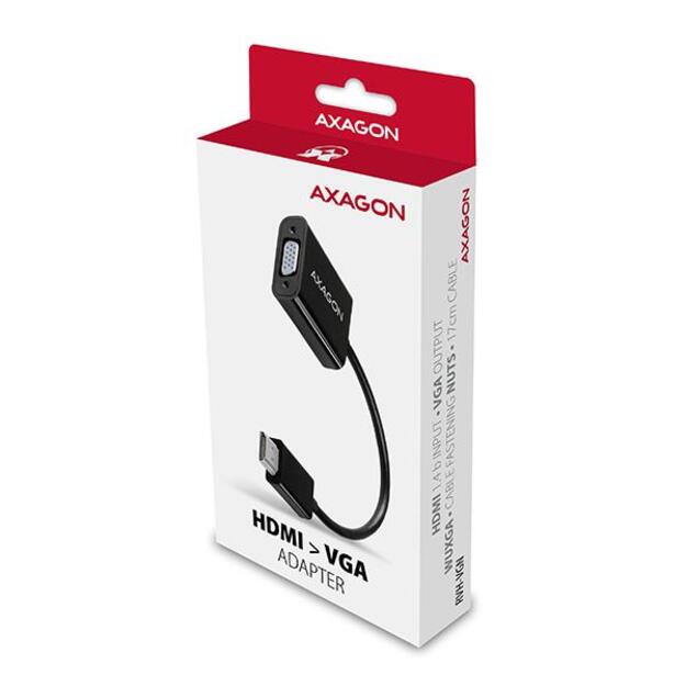 I/O ADAPTER HDMI TO VGA/0.15M RVH-VGN AXAGON 1