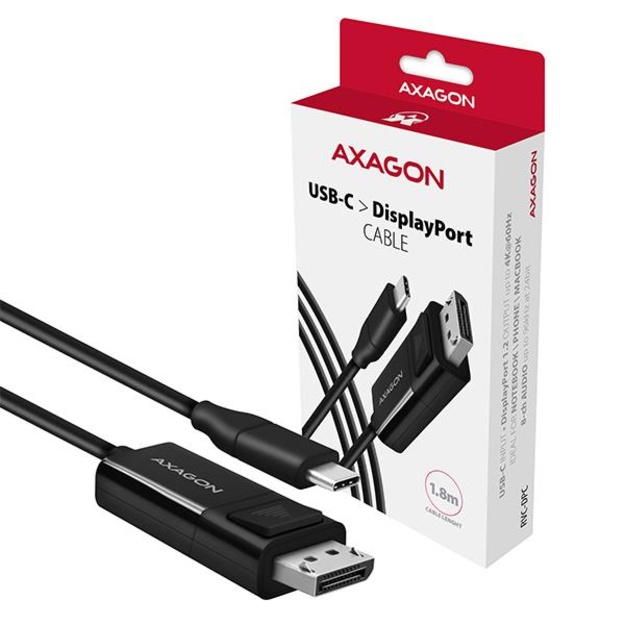 CABLE USB-C TO DP 1.8M/RVC-DPC AXAGON