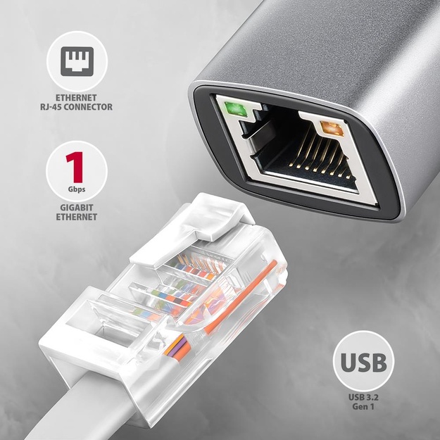 NET ADAPTER USB-C 1GB/ADE-TXPD AXAGON