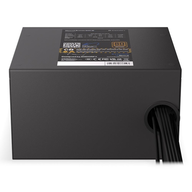 CASE PSU ATX 600W/VERO L5 BRONZE EY7A005 ENDORFY
